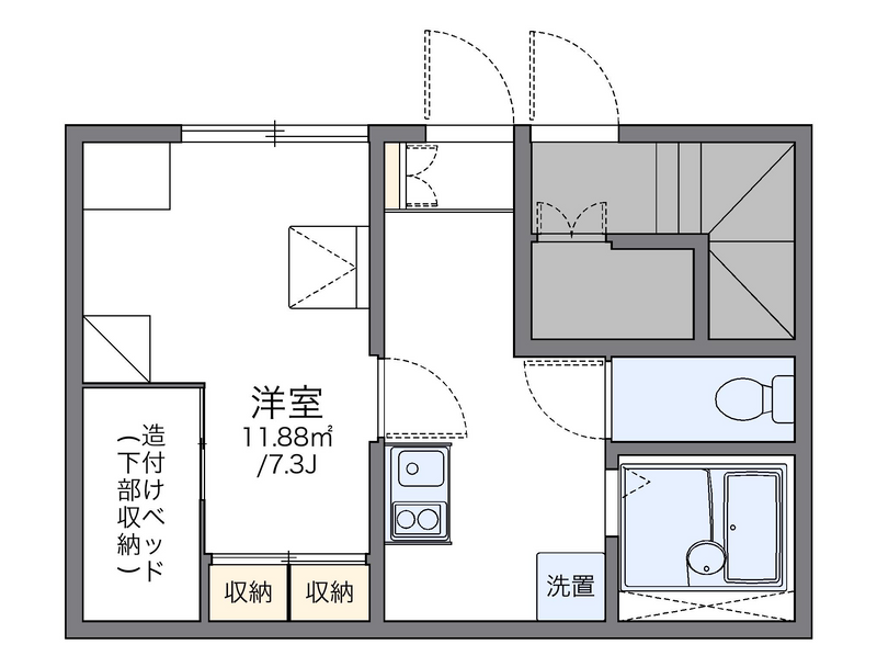 leopalace Minori Floor plan