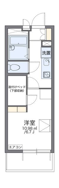 レオパレスサステナビリティ 間取り図