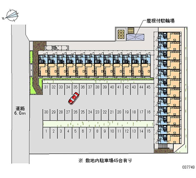 レオパレスジョルディン　天橋立 月極駐車場