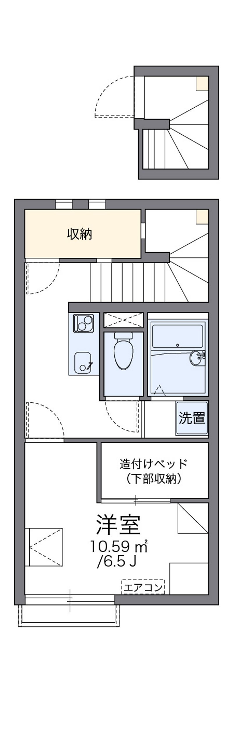レオネクストＨＯＰＥ横山 間取図