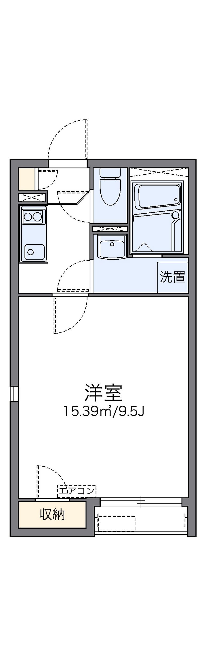 レオネクスト洗心 間取り