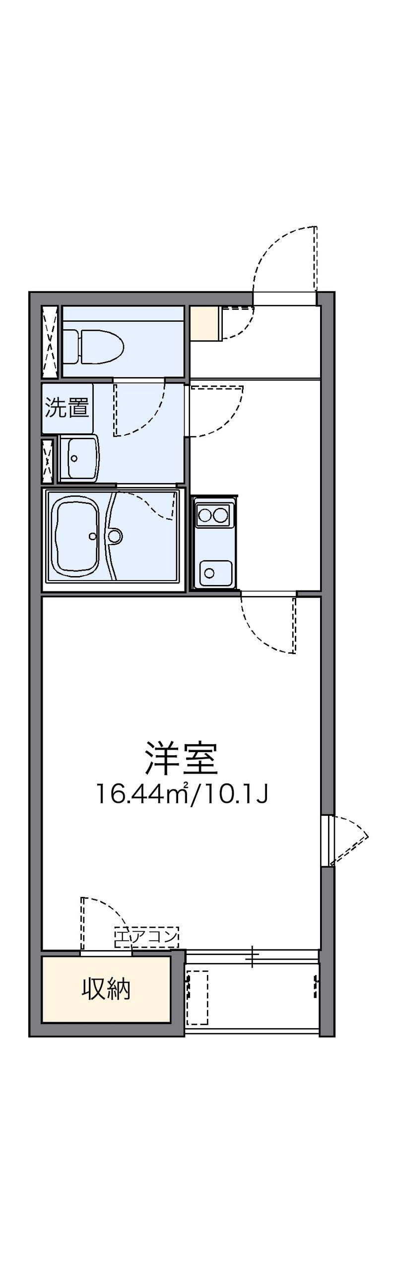 レオネクストプランドール 間取図
