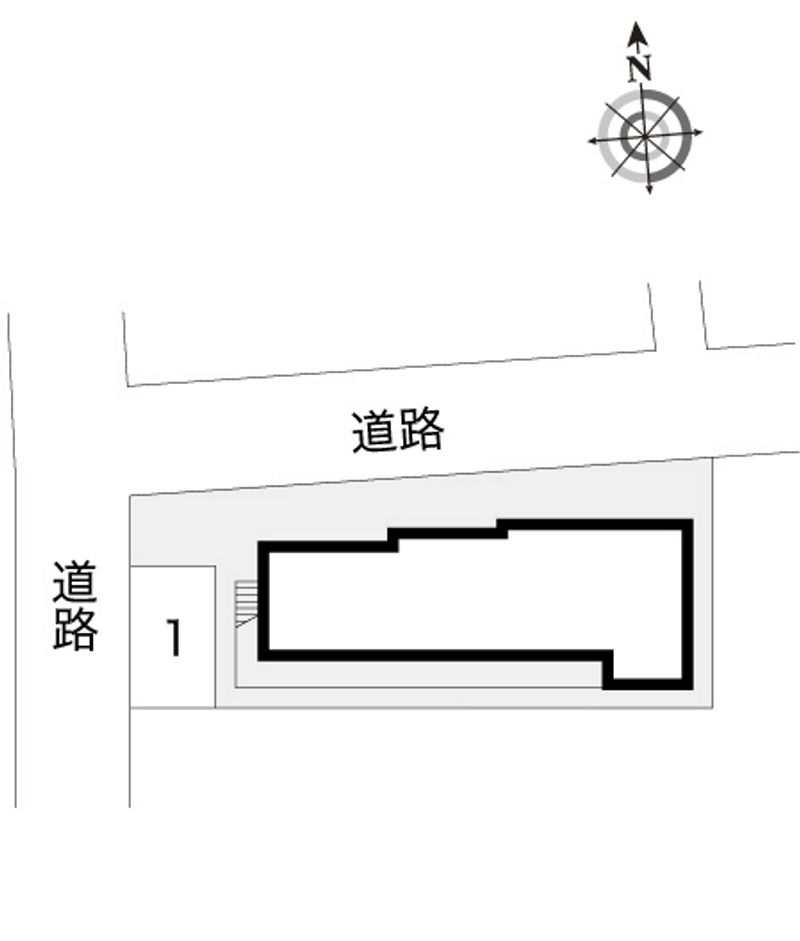 レオパレス美与志 配置図
