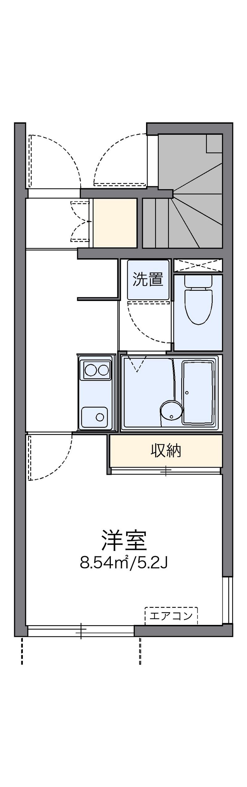 レオネクストコンフォート 間取図
