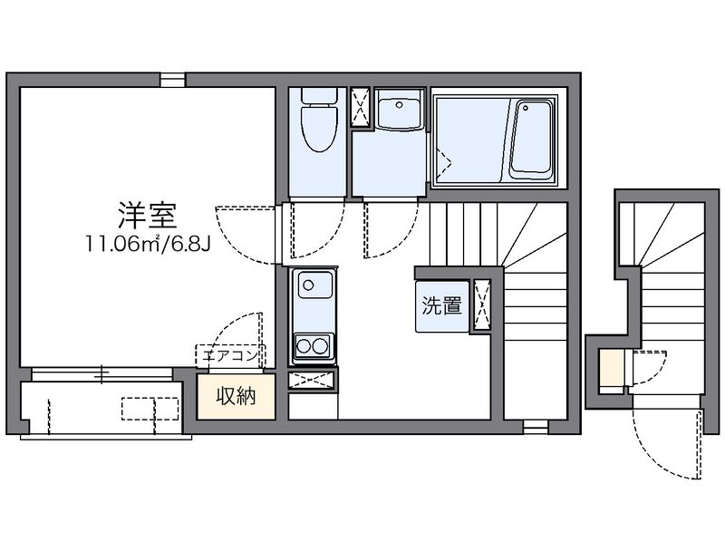 レオネクストＫ＆Ｋ 間取図
