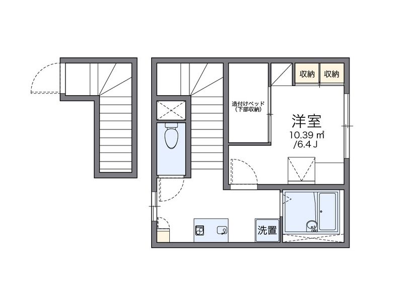 leopalace Omori Sơ đồ nhà