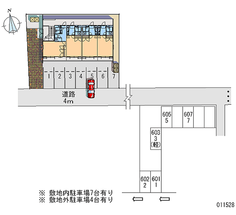 11528月租停車場