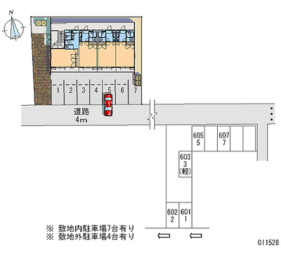 11528 Monthly parking lot