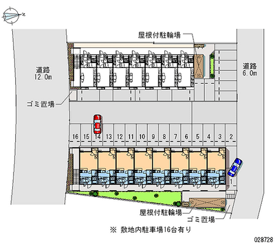 28728 Monthly parking lot