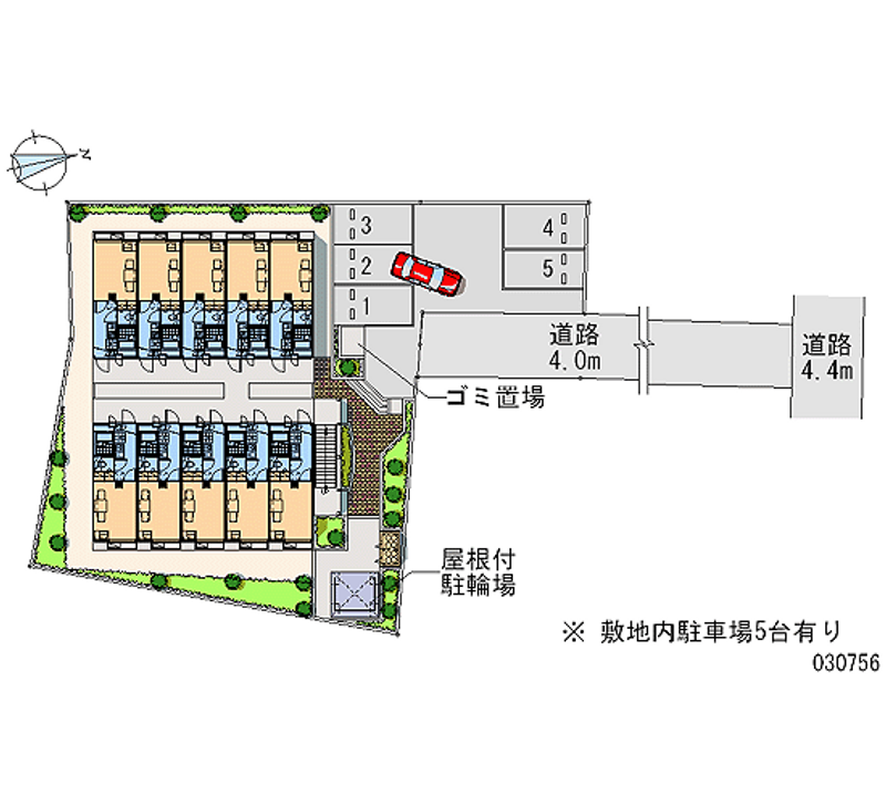 30756 Monthly parking lot