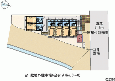 26310 Monthly parking lot