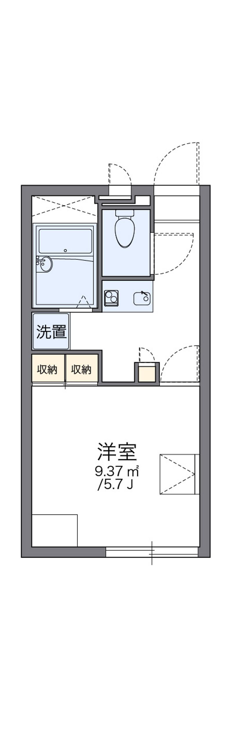 leopalace YAMATO 户型图