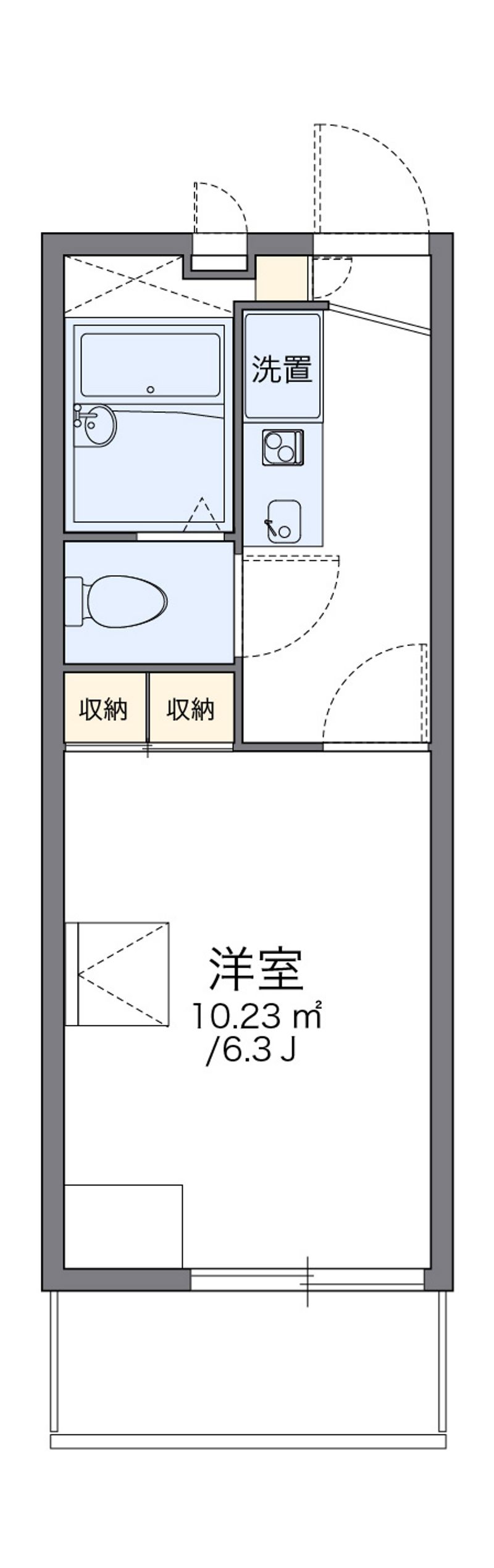 レオパレスＪＯＹＳＴＩＣＫ 間取図