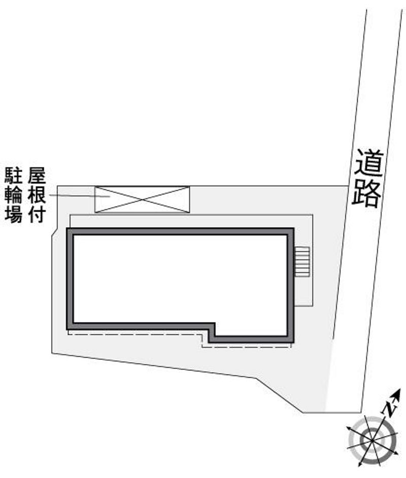 レオパレスエグランテ大岡 配置図