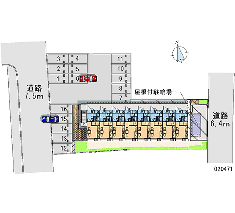 20471月租停車場