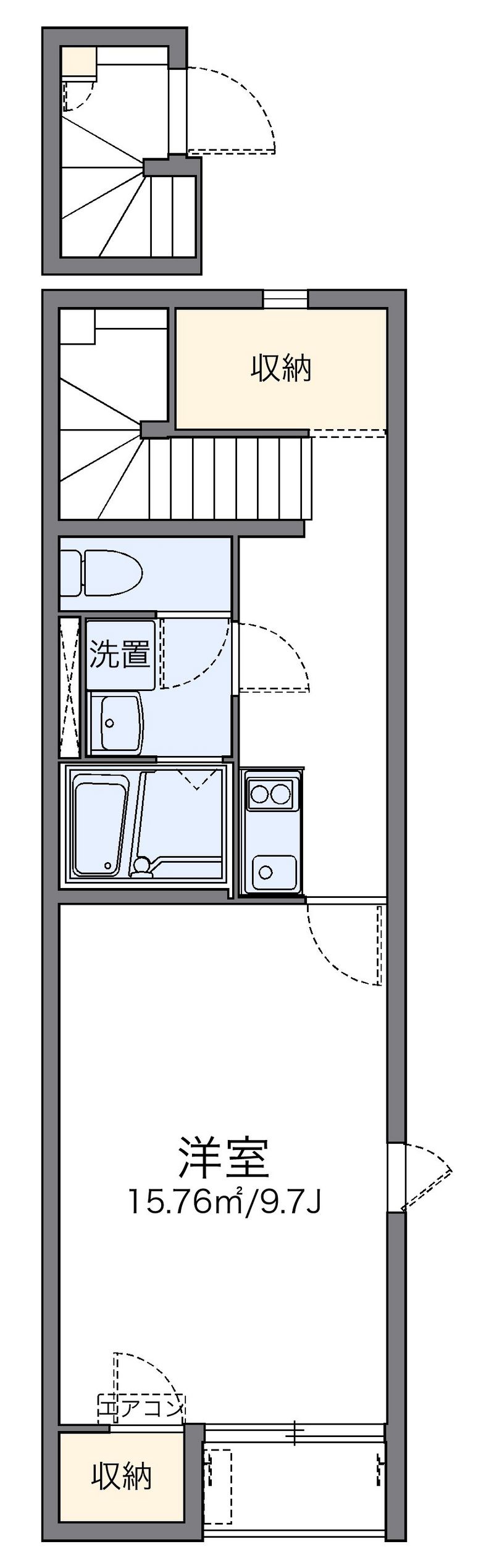 レオネクストポラリス 間取図