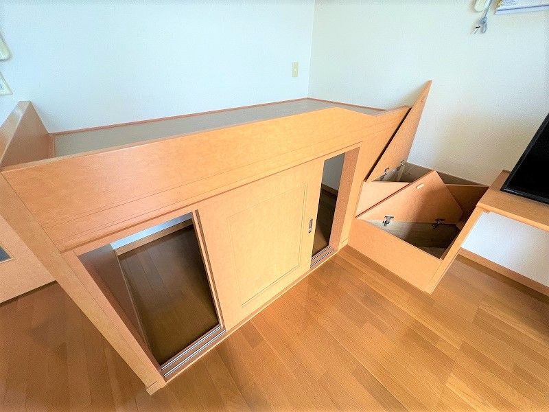 レオパレス車尾 収納