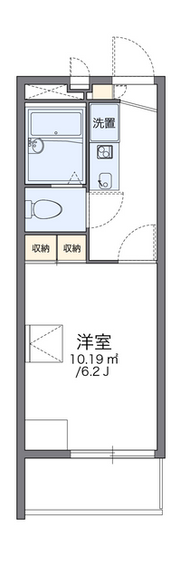 レオパレスシティヴィラ牧の里 間取り図