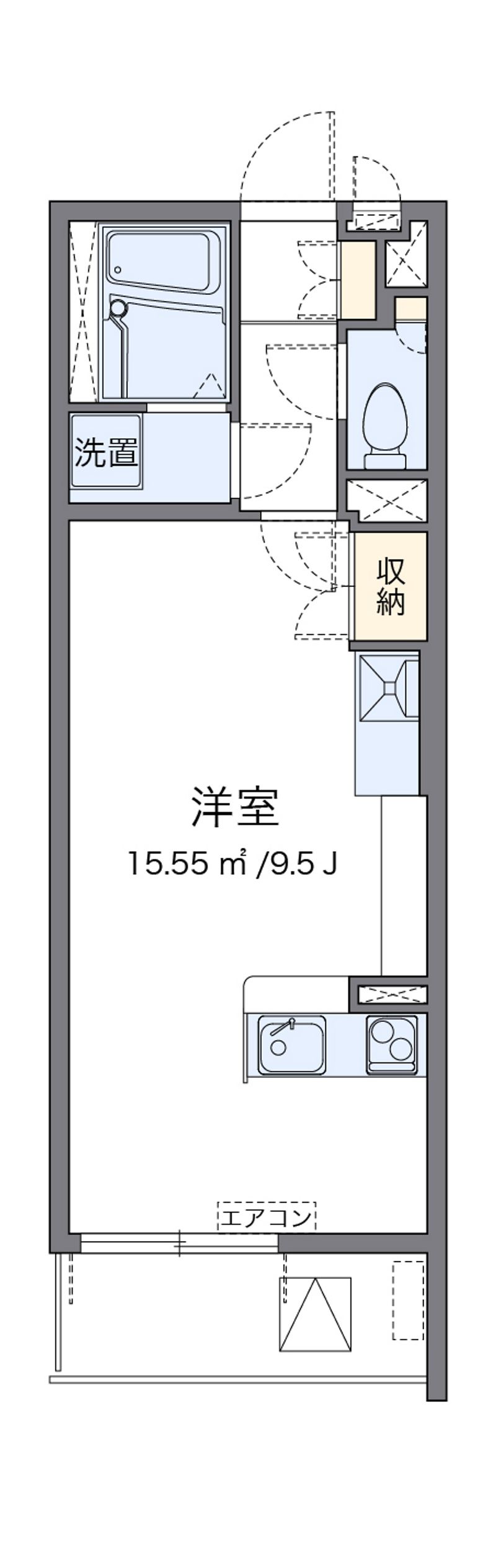 ミランダルッシェロ 間取図