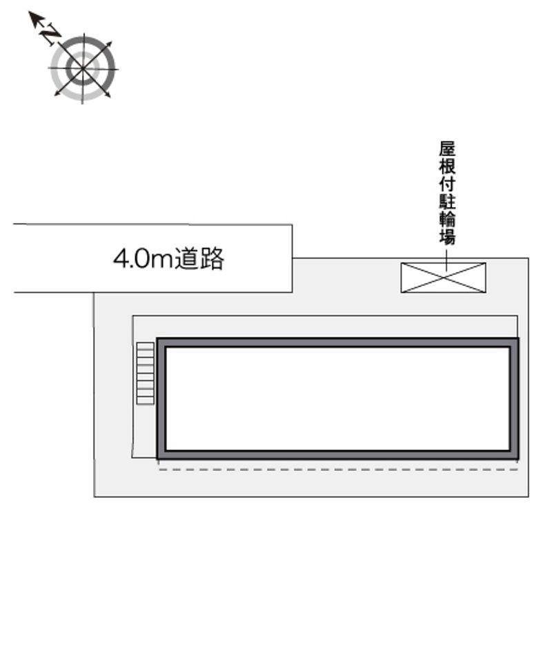 レオパレス愛宕 配置図