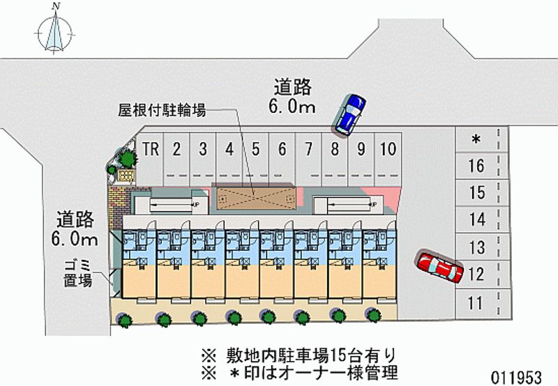 レオパレスＡＲＡＩ 月極駐車場