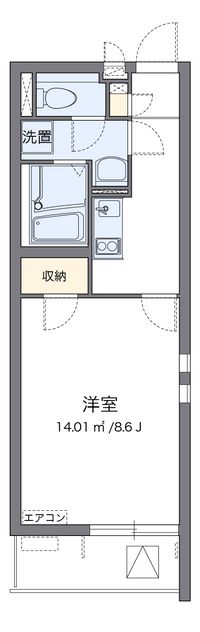 クレイノ未来 間取り図