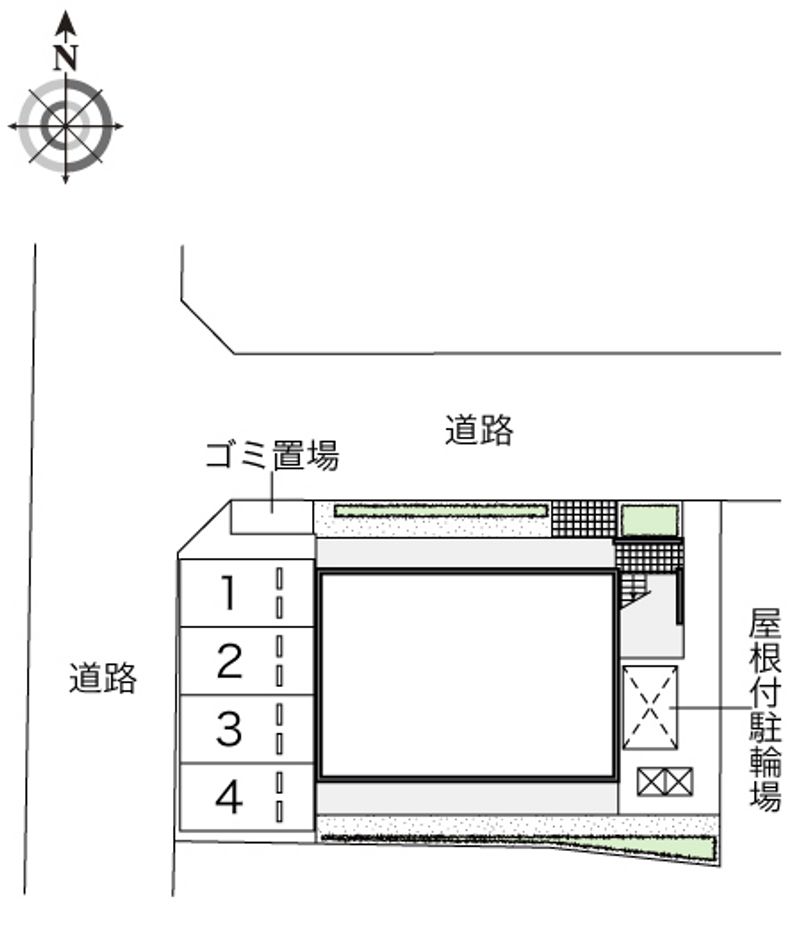 レオパレス名駅 配置図
