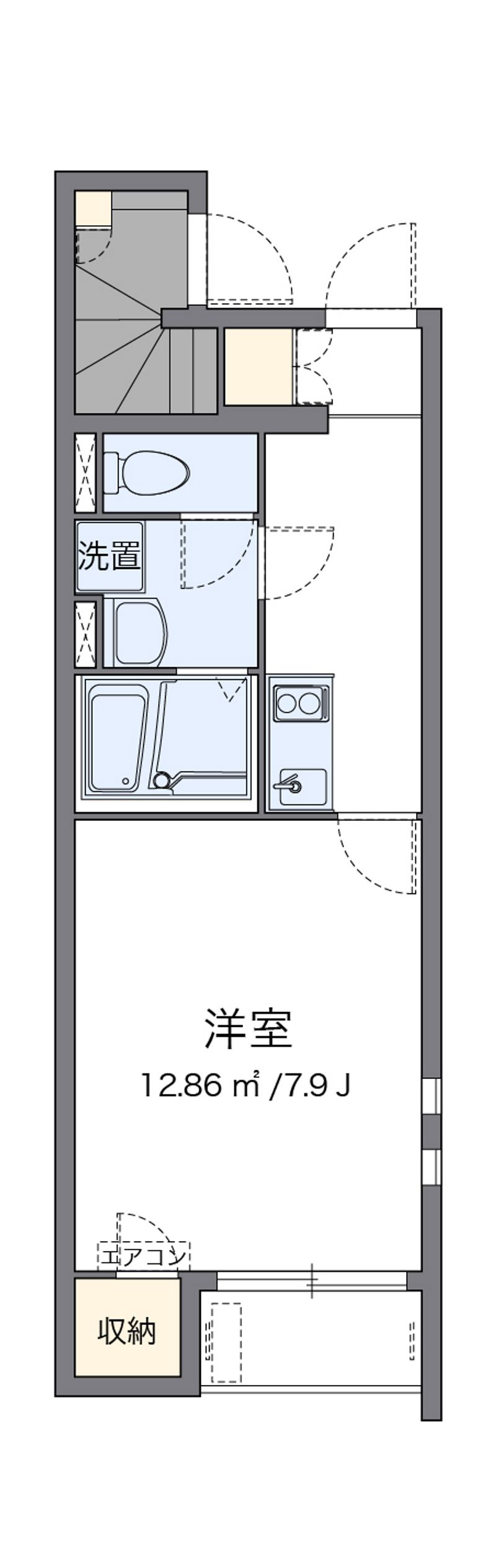 クレイノコンフィアンス 間取図
