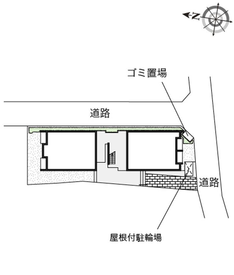 レオネクストオリーブハウスⅥ 配置図