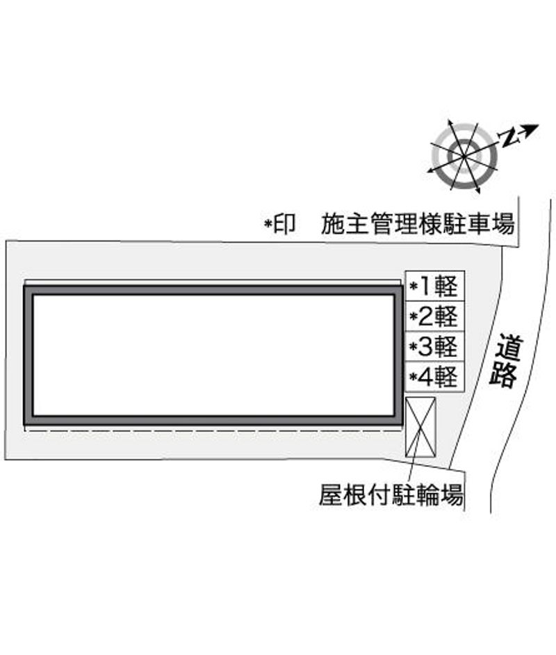 レオパレスＵＹ 配置図