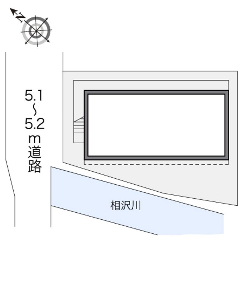 レオパレス瀬谷第１ 配置図