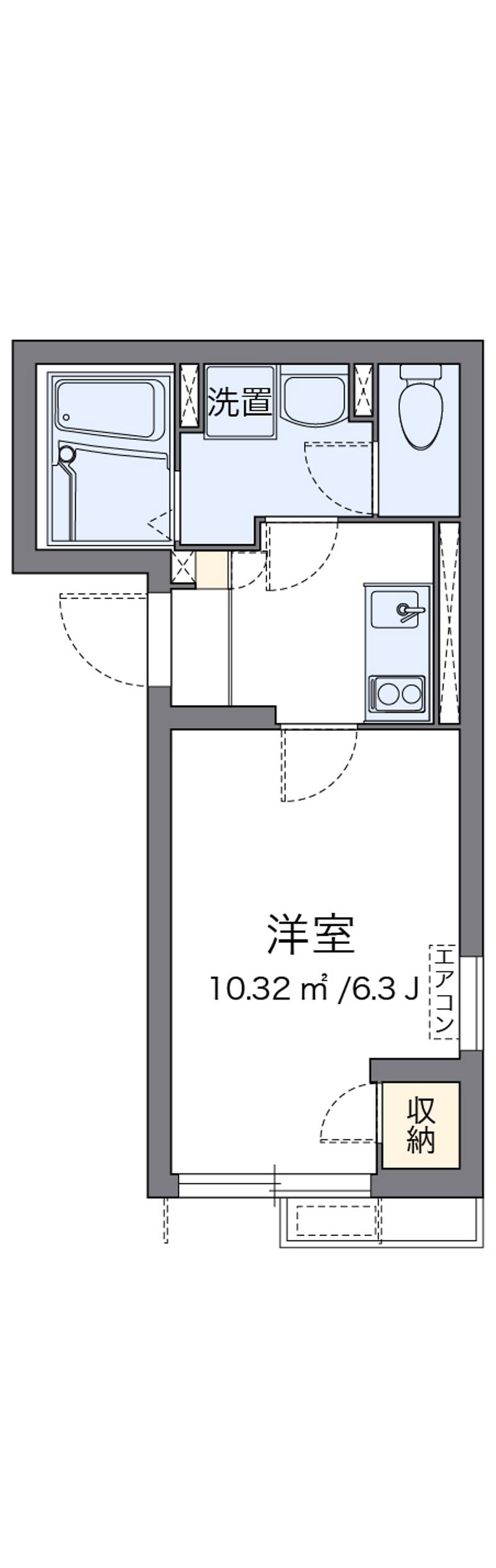 クレイノエトワールＫ　品川 間取図