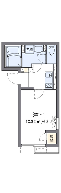 クレイノエトワールＫ　品川 間取り図