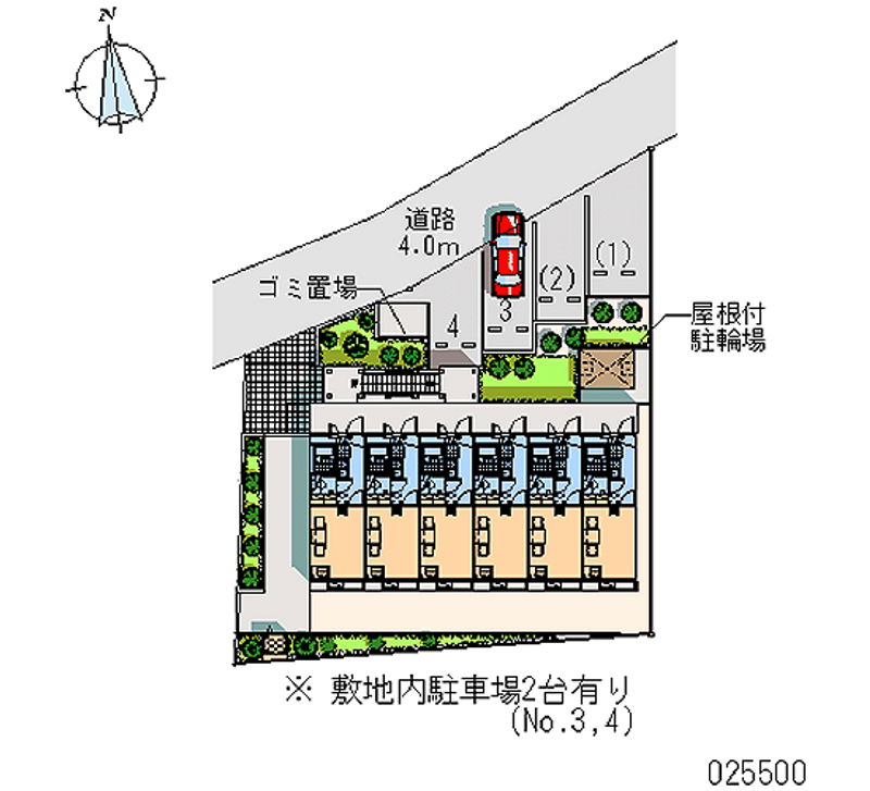 レオパレスＭＩＮＡＭＯＴＯ 区画図