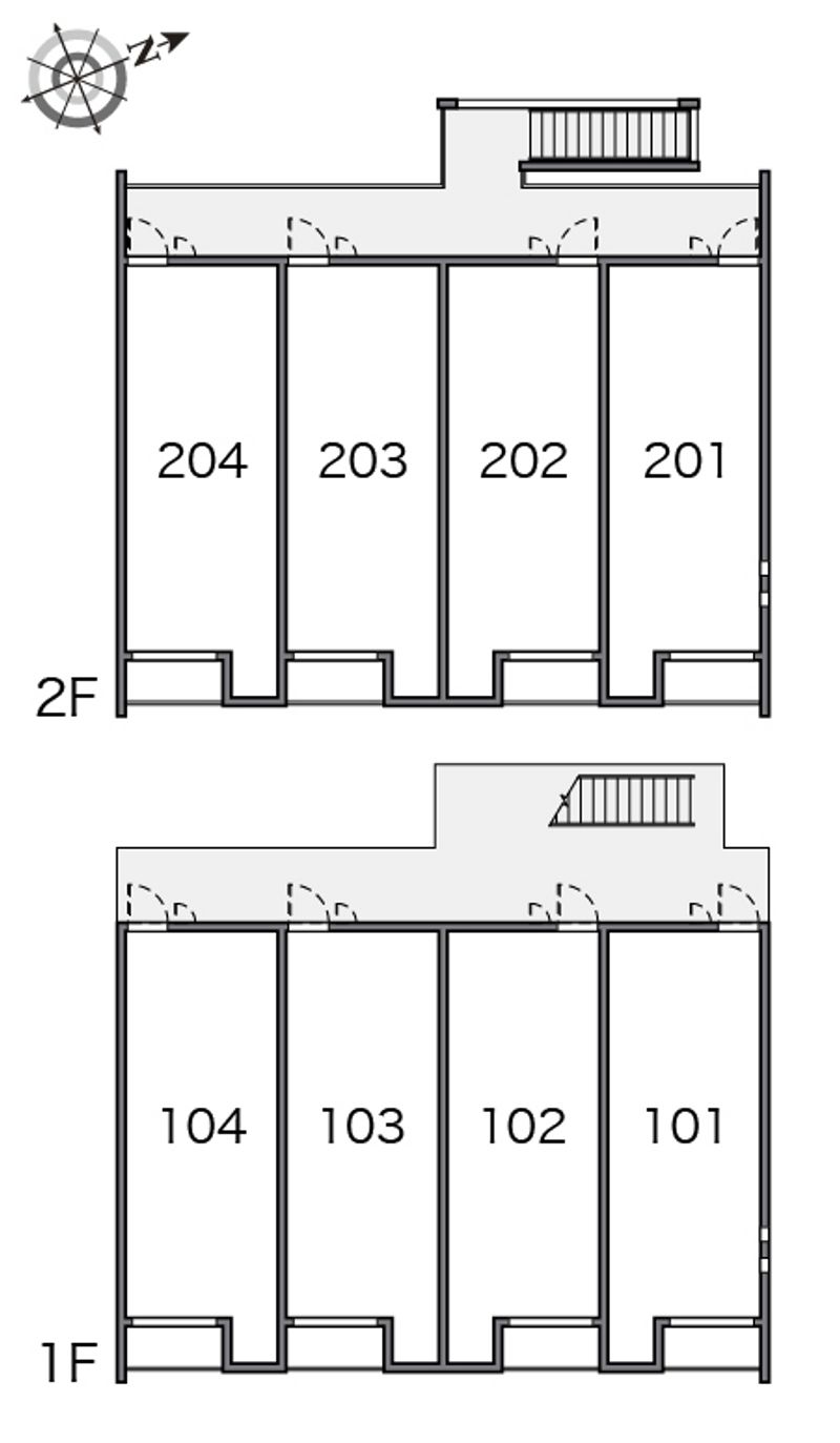 クレイノラ　エスペーロ 間取配置図