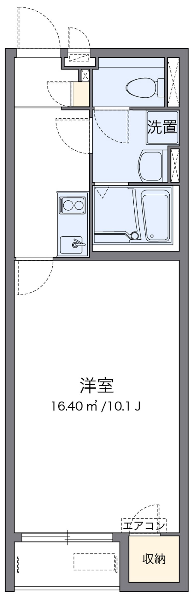 クレイノヴィラあやべ 間取図
