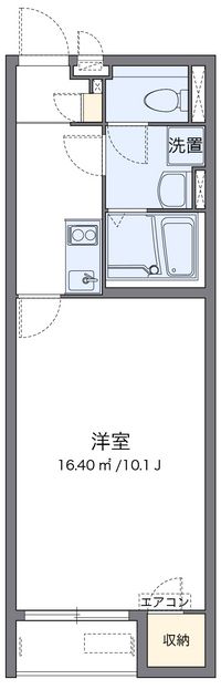 クレイノヴィラあやべ 間取り図