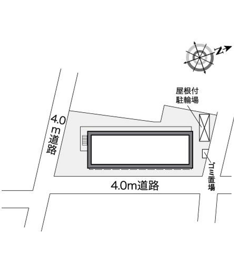 レオパレスＭグロリア 配置図