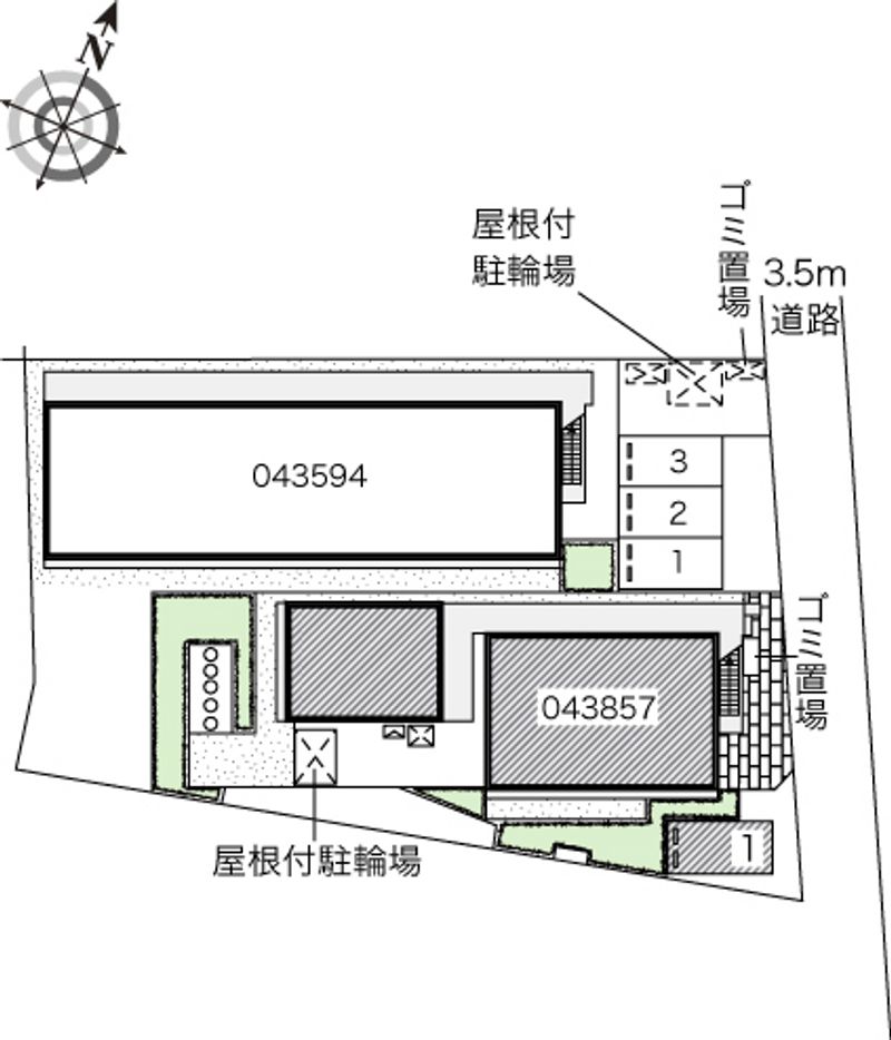 レオパレスノンノン 配置図