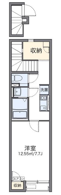 レオネクストファミーユ 間取り図