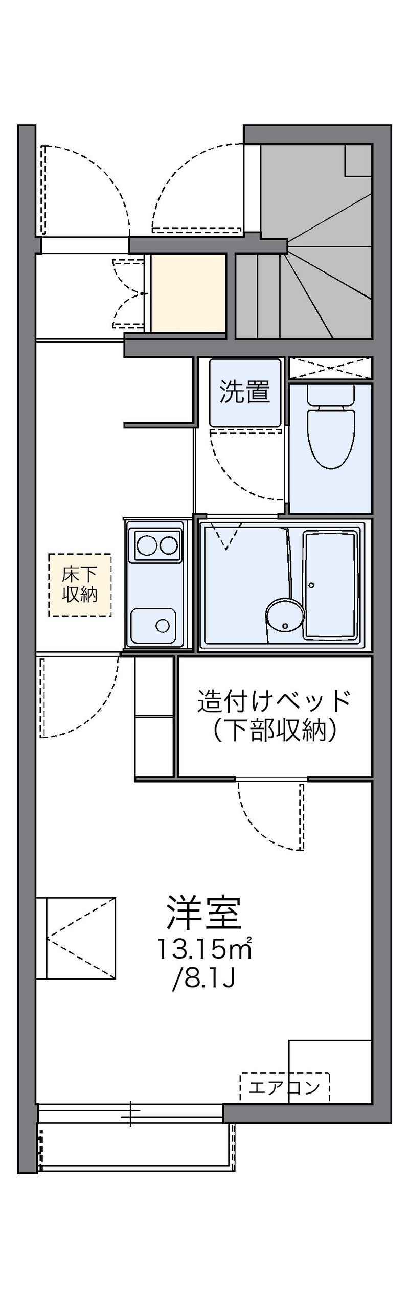 レオネクストほたる 間取図