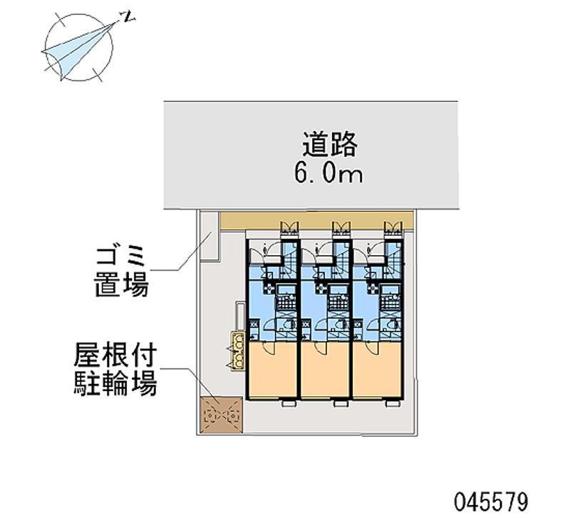 レオネクストフラッシュ新宿 区画図