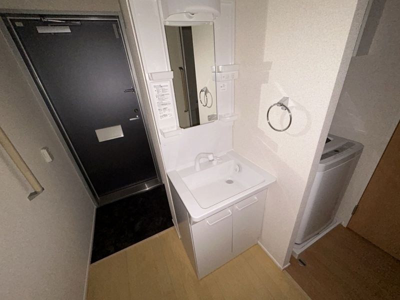 レオパレスエヴァンス 洗面所