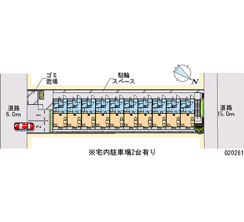 レオパレスＦ＆Ｔ　Ⅰ 月極駐車場