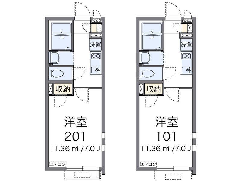 クレイノベル　ヴァレー 間取り