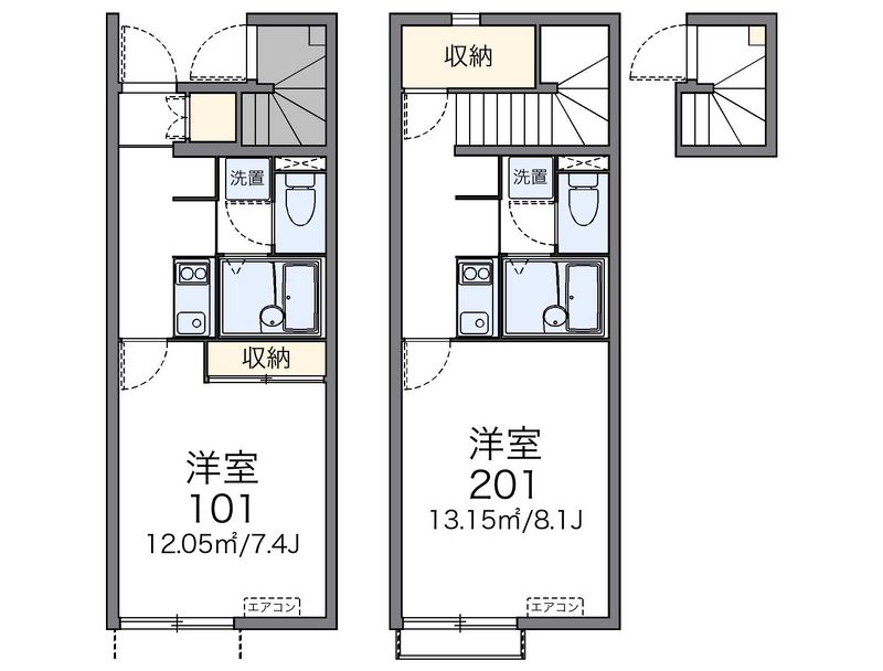 レオネクストヴィダ　フェリス 間取図