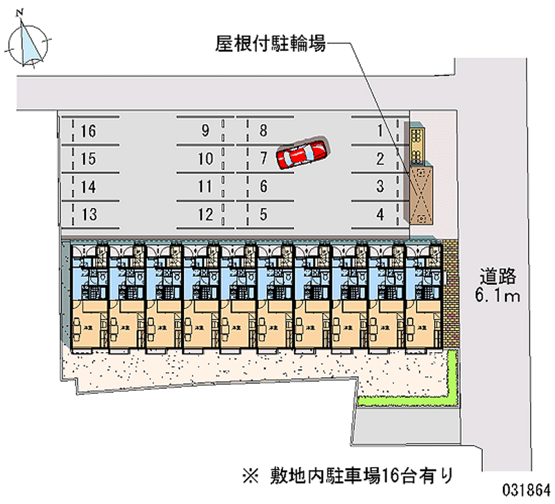 31864 Monthly parking lot