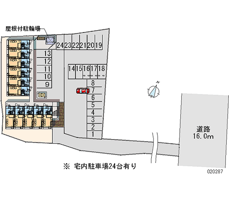 20287月租停車場