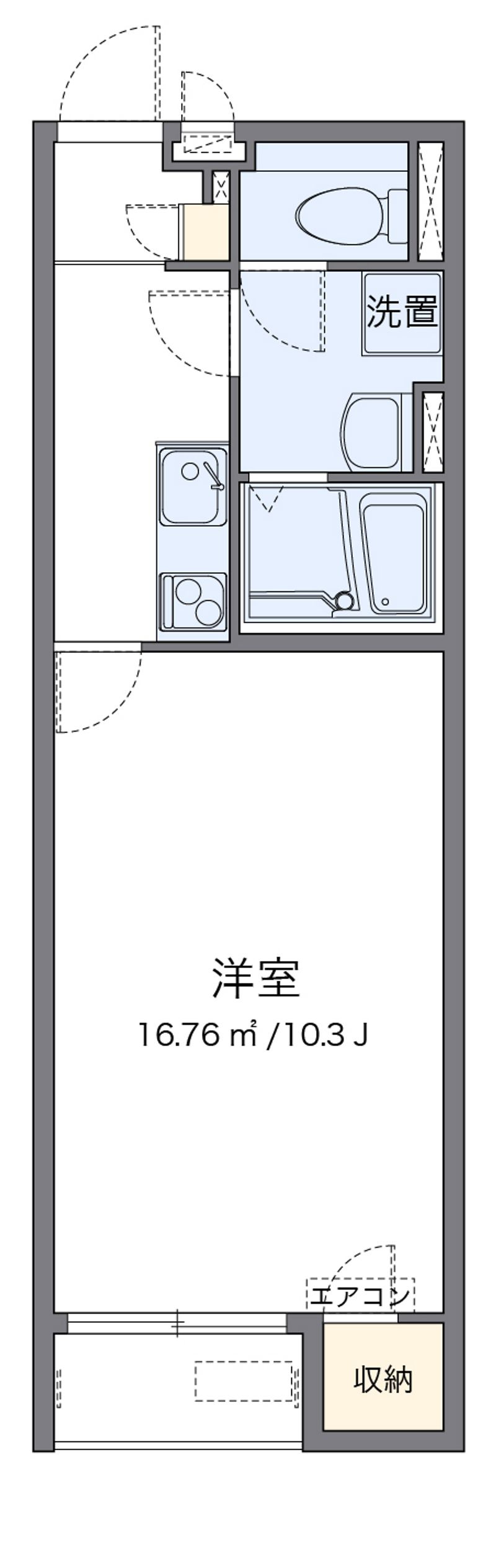 クレイノサンセーズ 間取図