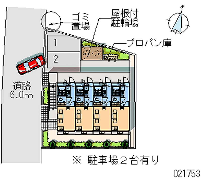 21753 Monthly parking lot